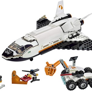 Space Mars Research Shuttle toy, Space Shuttle Toy Building Kit with Mars Rover and Astronaut Mi ...