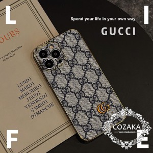 アイフォーン14 max携帯ケース綺麗Gucci  iPhone 13promax/13 スマホケース ロゴ付き アイフォーン12/1 ...
