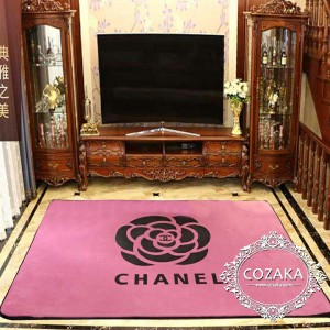 Chanel 絨毯 綺麗 ベッドルーム 幾何学模様 送料無料 純色 滑り止め 柔らかい 売れ筋 シャネル 洗濯機 ...