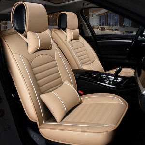 2022 Universal Luxury Polyester Seat Covers Leather Car Seat Protector Car Seat Covers For Women ...