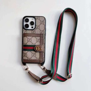 Gucci iphone 14lus/14pro max card leather case coque long strap hulle
Gucci Iphone 14plus/13/14p ...