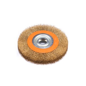 Mod.37 Crimped Circular Brushes Power Wire Wheel Brushes
Dia	Arbor
Hole	Face
width	Trim
Length	M ...