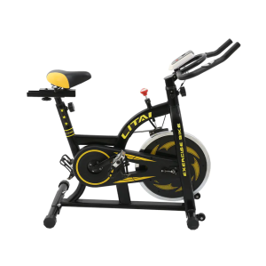 Dynamic cycling: an exercise bike that simulates outdoor cycling, with a smooth ride and adjusta ...