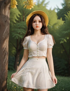 Lebendige und reine realistic sex doll mit realistischem Körperbau – Dulcie #AB2
Körpermaß ...