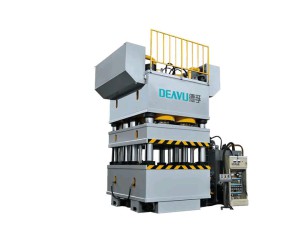 The single-action eight-column door embossing machine is a type of hydraulic press that is commo ...