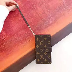 ルイヴィトン 手帳型ケース 全機種対応 iphone16/16plusケース モノグラム 大人気 財布型 LV galaxy s2 ...