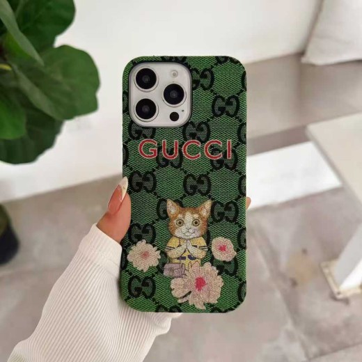 Gucci iphone 16スマホケース 猫  グッチ 風 iphone 16/16 pro ケース 
品溢れるGucci iphone 16ケース ...
