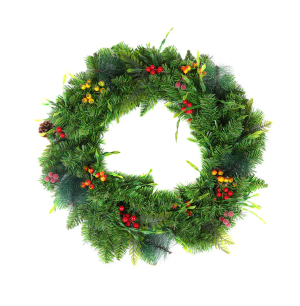 A Pine Needle Christmas Wreath is a wonderful and natural addition to holiday decorations, offer ...