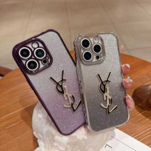 キラキラ YSL iphone 16 plusケース新作 サンローラン iPhone 16 pro maxケース高級感と機能性で愛用さ ...