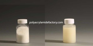 Cationic polyacrylamide emulsion is a high-efficiency flocculant used for sludge dewatering, was ...