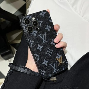 ルイヴィトンのモノグラム ダミエiPhone 16/16 Pro Maxスマホケースは、レザーケースで、iPhone 15 Pro ...