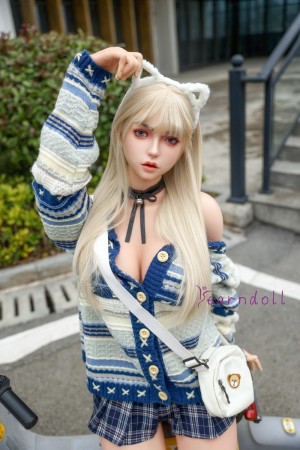 Yearndoll Y235 口開閉＆口腔模擬付き 瑚間子 158cm等身大 絶妙な女性フルシリコン製リアルラブドール  ...