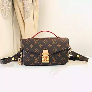 ルイヴィトン LOUIS VUITTON ポシェット・メティス EW M46279 ハンドバッグ 3WAYバッグ、 モノグラム・ ...