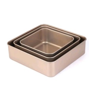 3 PCS Square Pan SET
https://www.jxkitchenware.com/product/bakeware-sets/
Discover the epitome o ...