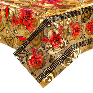 MS01-431A embossed gold tablecloth
The standout feature of this tablecloth is its intricate embo ...