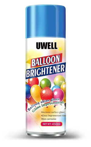 Balloon Brightener Spray

Balloon brightener spray (balloon shine spray), a product specially ma ...