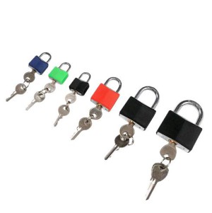MINI IRON LOCK GREY COLOR PAINT IRON PADLOCK AND PLASTIC COAT ALUMINUM PADLOCK
https://www.keepe ...