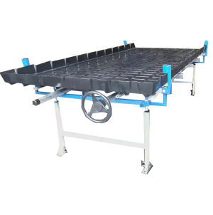 A Rolling Tray 
https://www.sunshinegardencn.com/product/rolling-bench-tray/
is an essential too ...