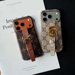 大人気のブランド風デザインに、機能性をプラスしたベルト付き iPhone ケースです。ルイヴィトンのモノ ...