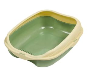 MSPS-6S / MSP-6L semi-closed cat litter box made of durable PP material. Multiple colors availab ...