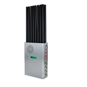 Découvrez le DE-H18, un brouilleur 5G portable performant équipé de 16 antennes et d’un écran LC ...