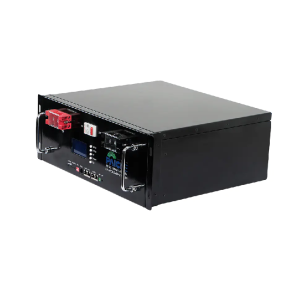 Cabinet-type lithium iron phosphate batteries are installed in residential energy storage system ...
