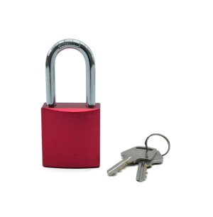 Aluminum safety padlocks are used in industrial safety systems and maintenance areas. They provi ...
