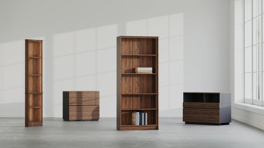 Premium Wood Bookcase with Doors | Lighted Bookcase/Bookshelf for Home Office – Vernal
Upg ...